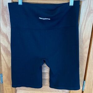 New Balance Black Athletic bicycle Shorts